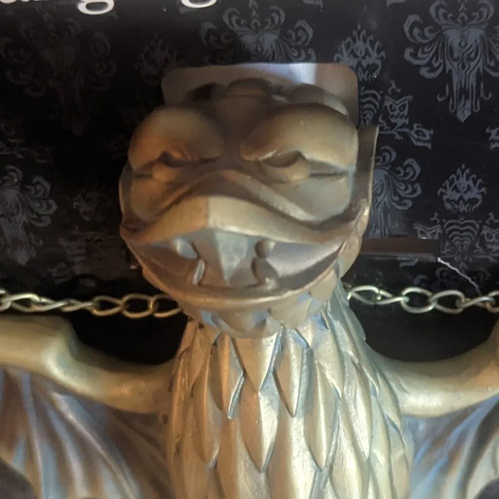 NWT Disney Haunted Mansion Bat Stanchion Disneyland Parks Goth Valloween Gift